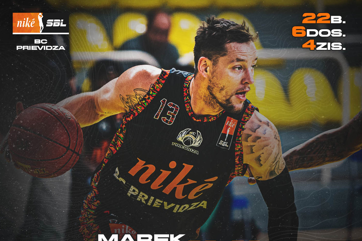 Marek Jašš najlepší Slovák 17. kola Niké SBL, Walker v ideálnej zostave kola