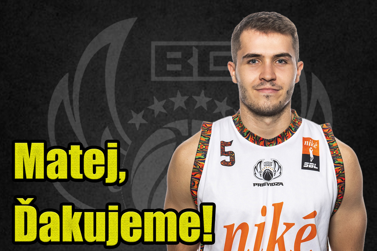 Matej Majerčák smeruje za novou výzvou: Prievidza, ďakujem za všetko!