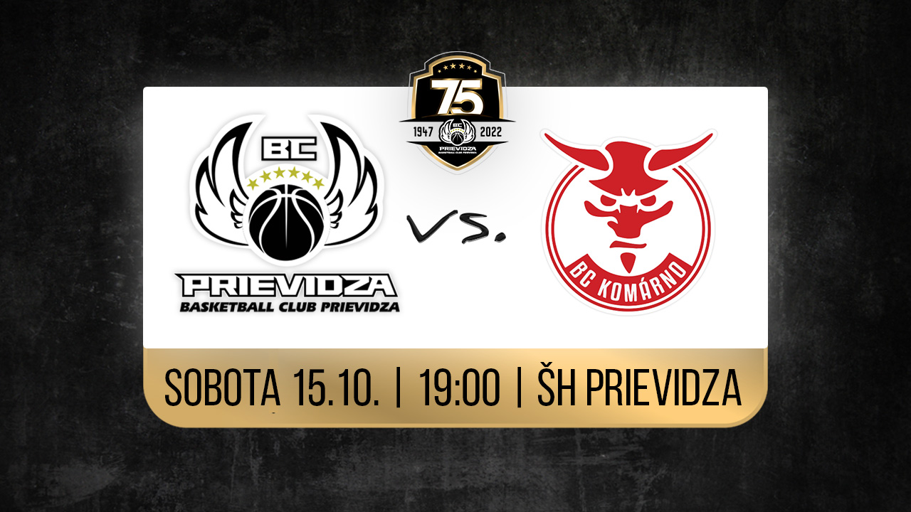 Preview: BC Prievidza - BC Komárno (Oceníme legendy prievidzského basketbalu)