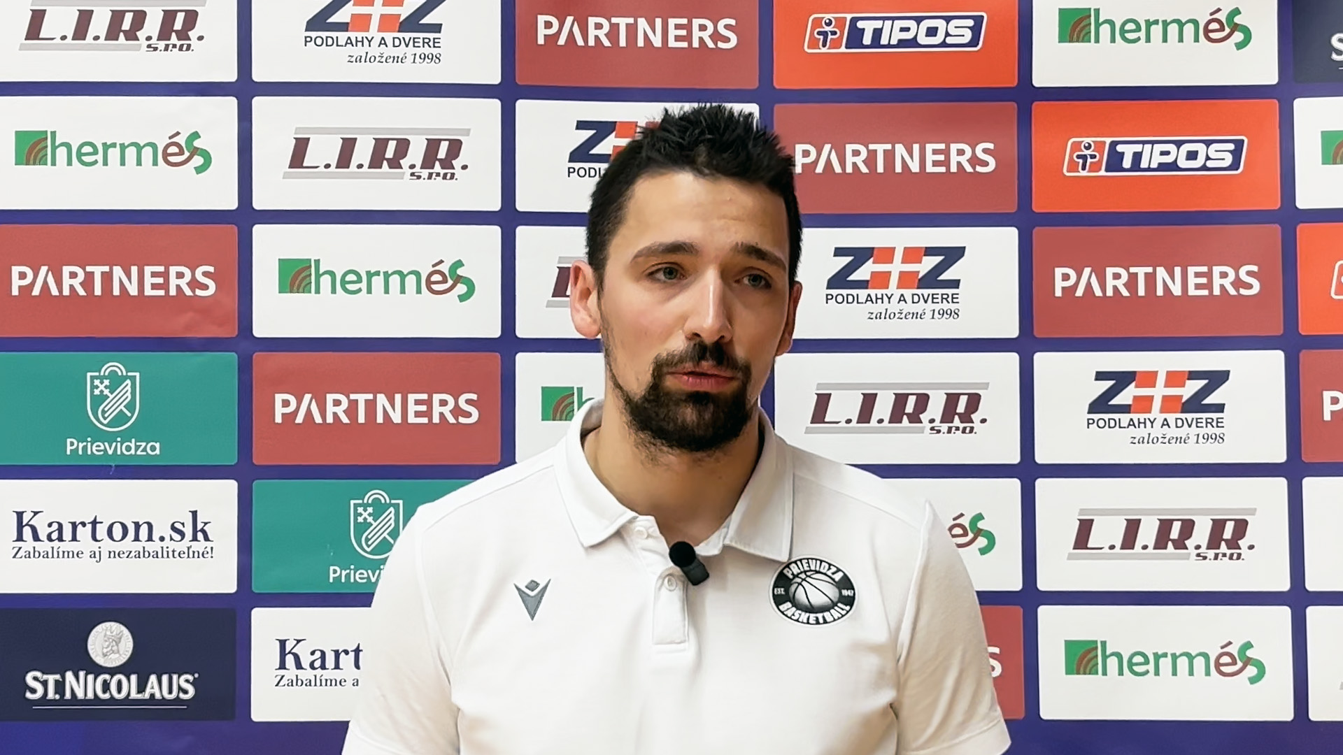 Michal Suriak po zápase s Lučencom | BC Prievidza - BKM Lučenec 95:72