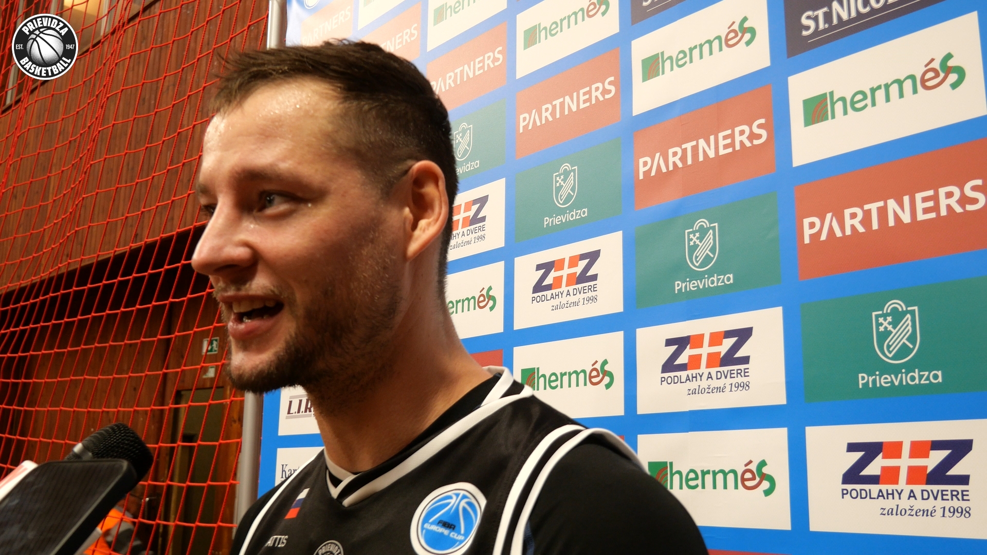 Marek Jašš po zápase s Bilbaom | BC Prievidza - Surne Bilbao Basket 61:84
