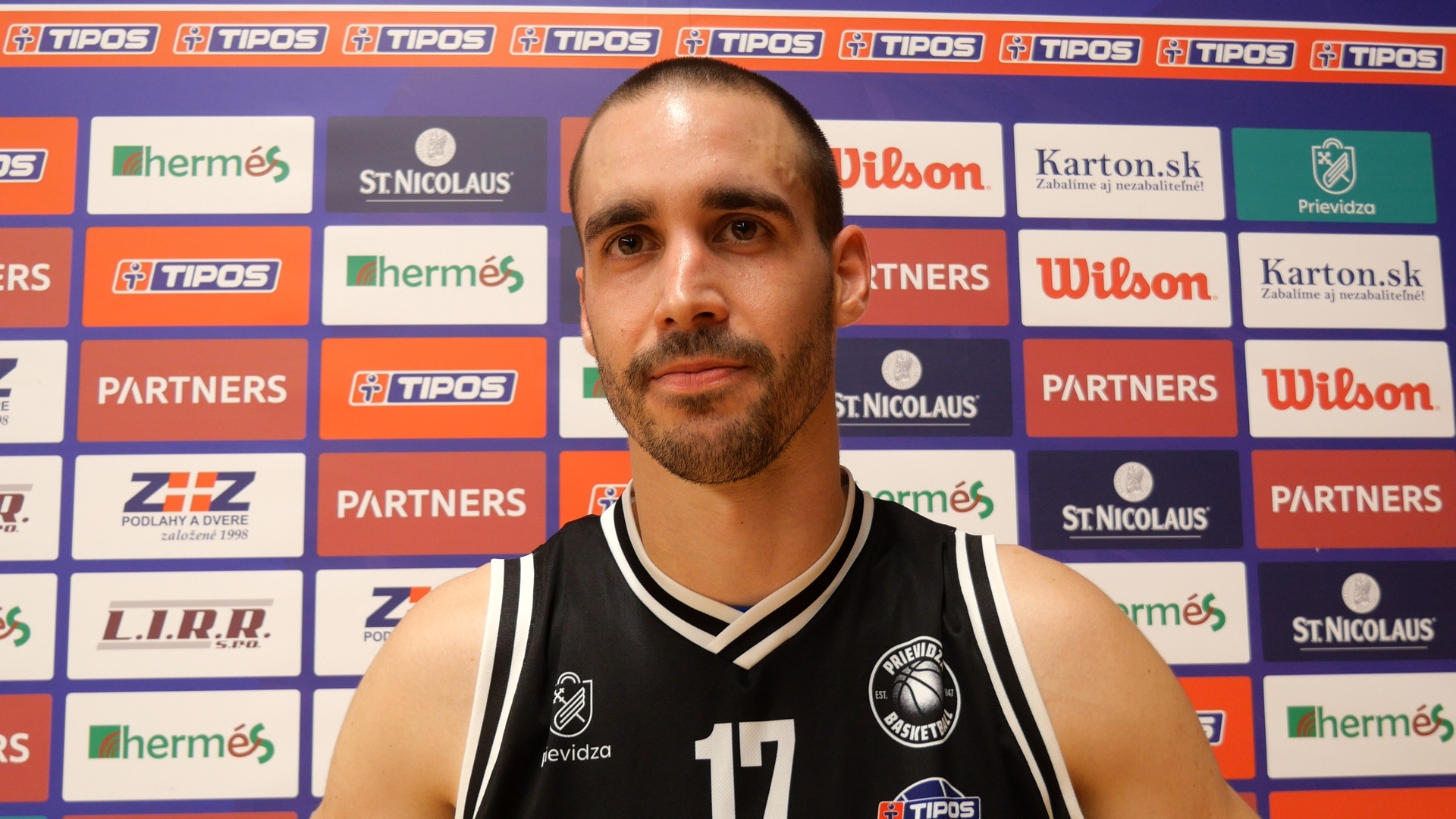 Dalibor Hlivák po zápase s nitrianskou Sláviou | BC Prievidza - Slávia SPU Nitra 73:66