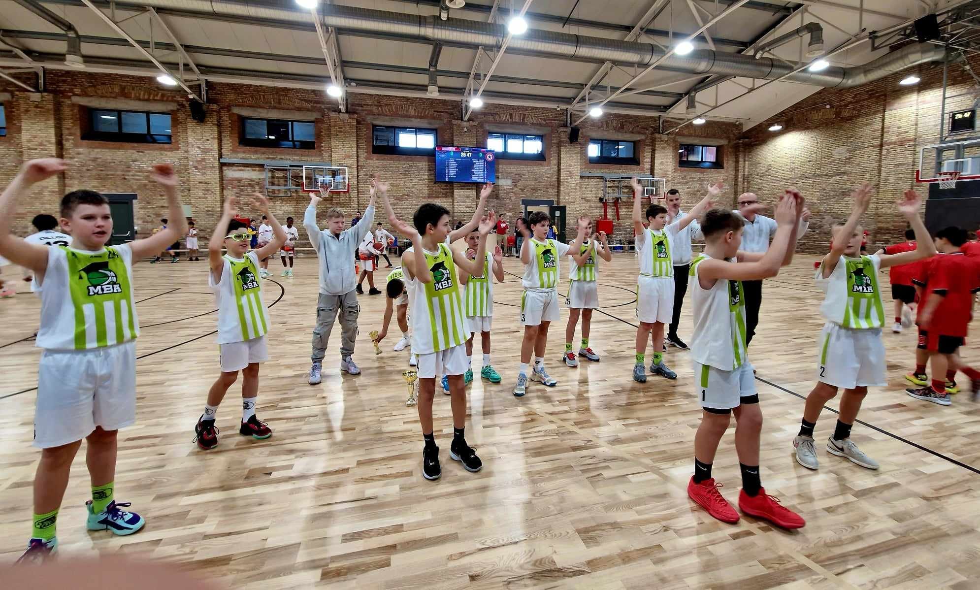 Mužstvo MBA Prievidza bez prehry na turnaji EYBL SOUTH U13 v Budapešti