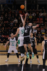 Európsky pohár FIBA: BC Prievidza - BC Kutaisi 2010 77:69 (Foto Ladislav Szibilla)	