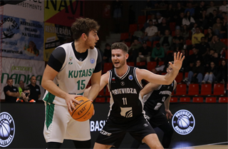 Európsky pohár FIBA: BC Prievidza - BC Kutaisi 2010 77:69 (Foto Ladislav Szibilla)	