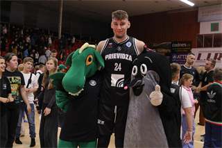 Európsky pohár FIBA: BC Prievidza - BC Kutaisi 2010 77:69 (Foto Ladislav Szibilla)	