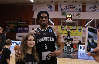 Európsky pohár FIBA: BC Prievidza - BC Kutaisi 2010 77:69 (Foto Ladislav Szibilla)	