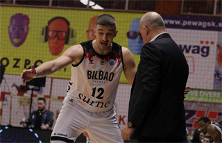 Európsky pohár FIBA: BC Prievidza - Surne Bilbao Basket 61:84 (Foto Ladislav Szibilla)	