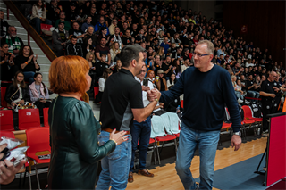 Európsky pohár FIBA: BC Prievidza - Surne Bilbao Basket 61:84 (Foto: Vladimír Králik)	
