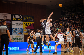 Európsky pohár FIBA: BC Prievidza - Surne Bilbao Basket 61:84 (Foto: Vladimír Králik)	