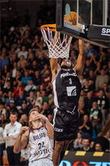 Európsky pohár FIBA: BC Prievidza - Surne Bilbao Basket 61:84 (Foto: Vladimír Králik)	