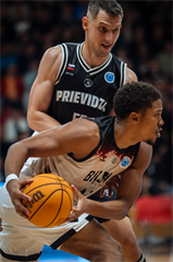 Európsky pohár FIBA: BC Prievidza - Surne Bilbao Basket 61:84 (Foto: Vladimír Králik)	