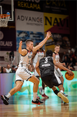 Európsky pohár FIBA: BC Prievidza - Surne Bilbao Basket 61:84 (Foto: Vladimír Králik)	