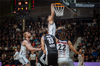Európsky pohár FIBA: BC Prievidza - Surne Bilbao Basket 61:84 (Foto: Vladimír Králik)	