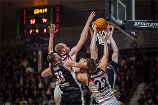 Európsky pohár FIBA: BC Prievidza - Surne Bilbao Basket 61:84 (Foto: Vladimír Králik)	