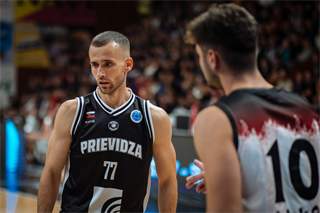 Európsky pohár FIBA: BC Prievidza - Surne Bilbao Basket 61:84 (Foto: Vladimír Králik)	