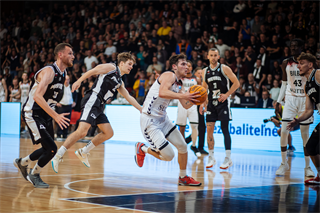 Európsky pohár FIBA: BC Prievidza - Surne Bilbao Basket 61:84 (Foto: Vladimír Králik)	