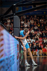 9. kolo TIPOS SBL: BC Prievidza - Nitra Blue Wings 63:80 (Vladimír Králik)