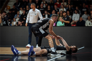 9. kolo TIPOS SBL: BC Prievidza - Nitra Blue Wings 63:80 (Vladimír Králik)