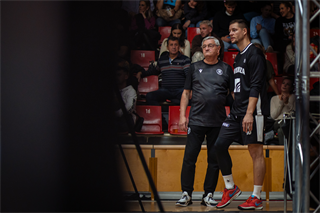 9. kolo TIPOS SBL: BC Prievidza - Nitra Blue Wings 63:80 (Vladimír Králik)