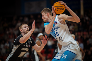 9. kolo TIPOS SBL: BC Prievidza - Nitra Blue Wings 63:80 (Vladimír Králik)