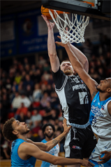 9. kolo TIPOS SBL: BC Prievidza - Nitra Blue Wings 63:80 (Vladimír Králik)