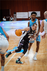 9. kolo TIPOS SBL: BC Prievidza - Nitra Blue Wings 63:80 (Vladimír Králik)