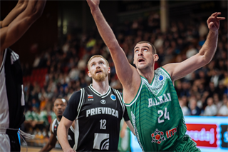 Európsky pohár FIBA: BC Prievidza - BC Balkan Botevgrad 83:59 (Foto: Vladimír Králik)