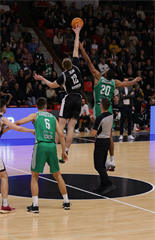 Európsky pohár FIBA: BC Prievidza - BC Balkan Botevgrad 83:59 (Foto: Ladislav Szibilla)