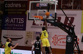 10. kolo TIPOS SBL: BC Prievidza - Inter Bratislava 81:83 (Ladislav Szibilla)
