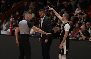 10. kolo TIPOS SBL: BC Prievidza - Inter Bratislava 81:83 (Ladislav Szibilla)