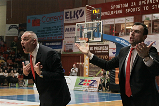 BC Prievidza- MBK Rieker Com-Therm Komárno 81:61 (foto: Ladislav Szibilla)