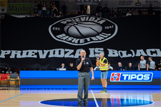 14. kolo TIPOS SBL: BC Prievidza - Iskra Svit 114:62 (Vladimír Králik)
