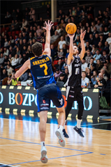 14. kolo TIPOS SBL: BC Prievidza - Iskra Svit 114:62 (Vladimír Králik)