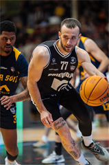 14. kolo TIPOS SBL: BC Prievidza - Iskra Svit 114:62 (Vladimír Králik)