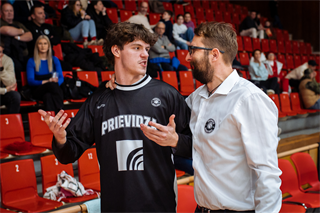 14. kolo TIPOS SBL: BC Prievidza - Iskra Svit 114:62 (Vladimír Králik)