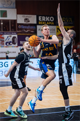 14. kolo TIPOS SBL: BC Prievidza - Iskra Svit 114:62 (Vladimír Králik)