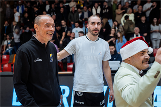 14. kolo TIPOS SBL: BC Prievidza - Iskra Svit 114:62 (Vladimír Králik)
