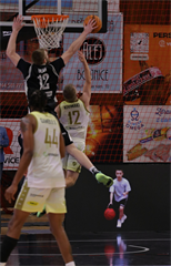 12. kolo TIPOS SBL: BC Prievidza - Patrioti Levice 72:77 (Ladislav Szibilla)	