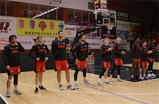 16. kolo TIPOS SBL: BC Prievidza - BC Komárno 104:102 (Ladislav Szibilla)