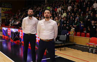 16. kolo TIPOS SBL: BC Prievidza - BC Komárno 104:102 (Ladislav Szibilla)