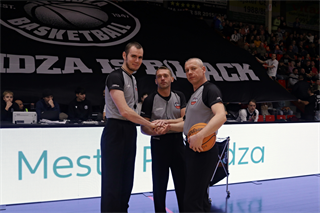 16. kolo TIPOS SBL: BC Prievidza - BC Komárno 104:102 (Ladislav Szibilla)