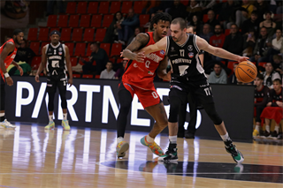 16. kolo TIPOS SBL: BC Prievidza - BC Komárno 104:102 (Ladislav Szibilla)