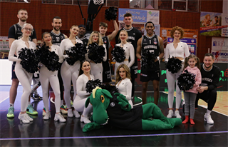 16. kolo TIPOS SBL: BC Prievidza - BC Komárno 104:102 (Ladislav Szibilla)