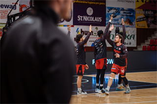 16. kolo TIPOS SBL: BC Prievidza - BC Komárno 104:102 (Vladimír Králik)