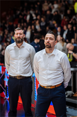 16. kolo TIPOS SBL: BC Prievidza - BC Komárno 104:102 (Vladimír Králik)