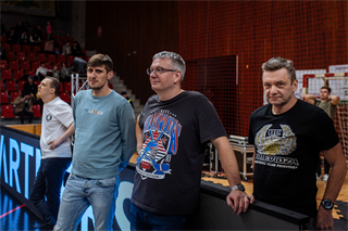 16. kolo TIPOS SBL: BC Prievidza - BC Komárno 104:102 (Vladimír Králik)