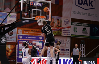 2. kolo Tipos SBL: BC Prievidza - Spišskí Rytieri 89:79 (Ladislav Szibilla)