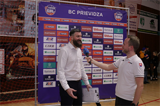2. kolo Tipos SBL: BC Prievidza - Spišskí Rytieri 89:79 (Ladislav Szibilla)