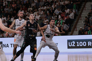 5. Kolo Niké SBL: BC Prievidza - MBK Handlová 65:82 (foto: Ladislav Szibilla)